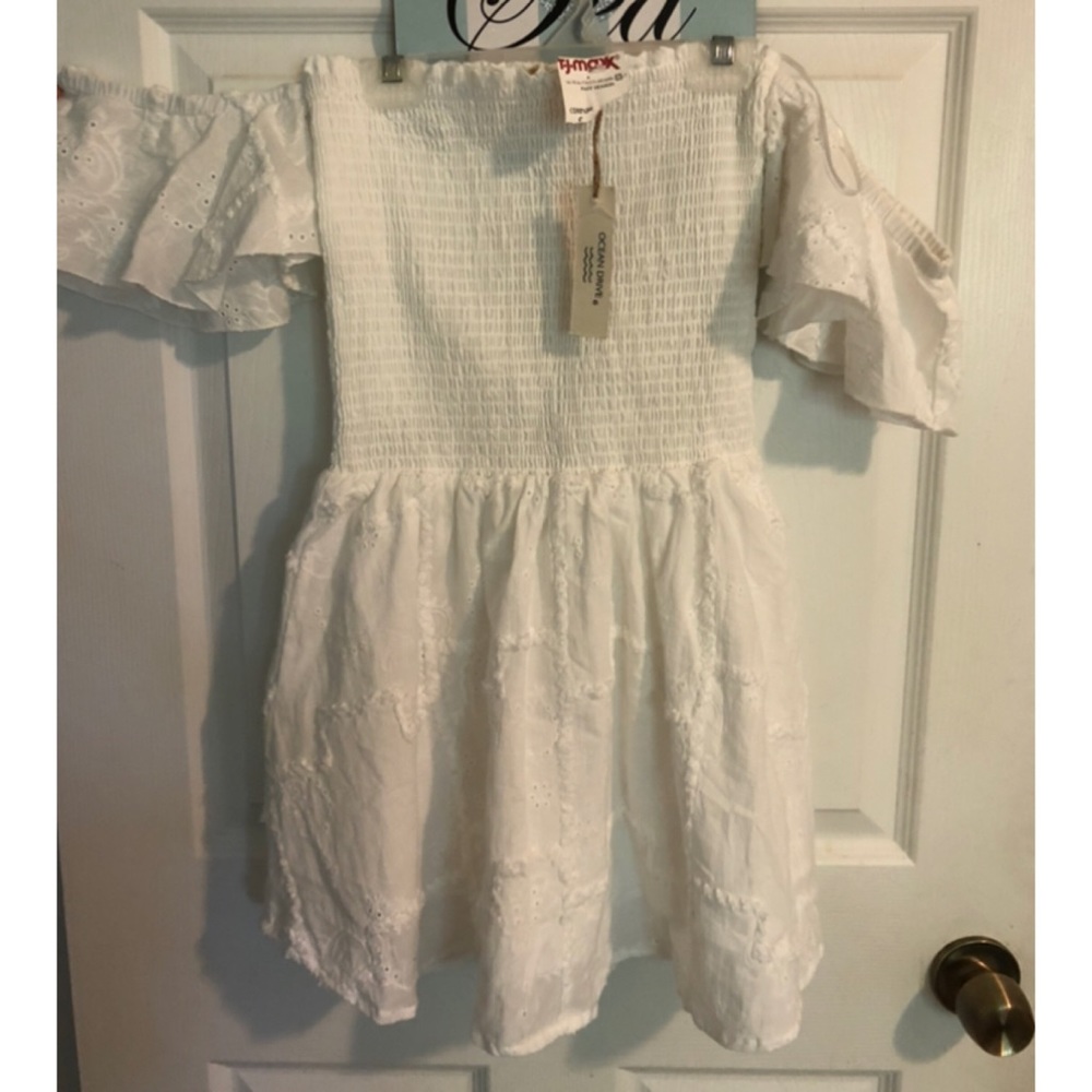 OCEAN DRIVE- White Dress